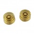 Musiclily Metric Size Plastic Speed Cotnrol Knobs for LP Style, Gold